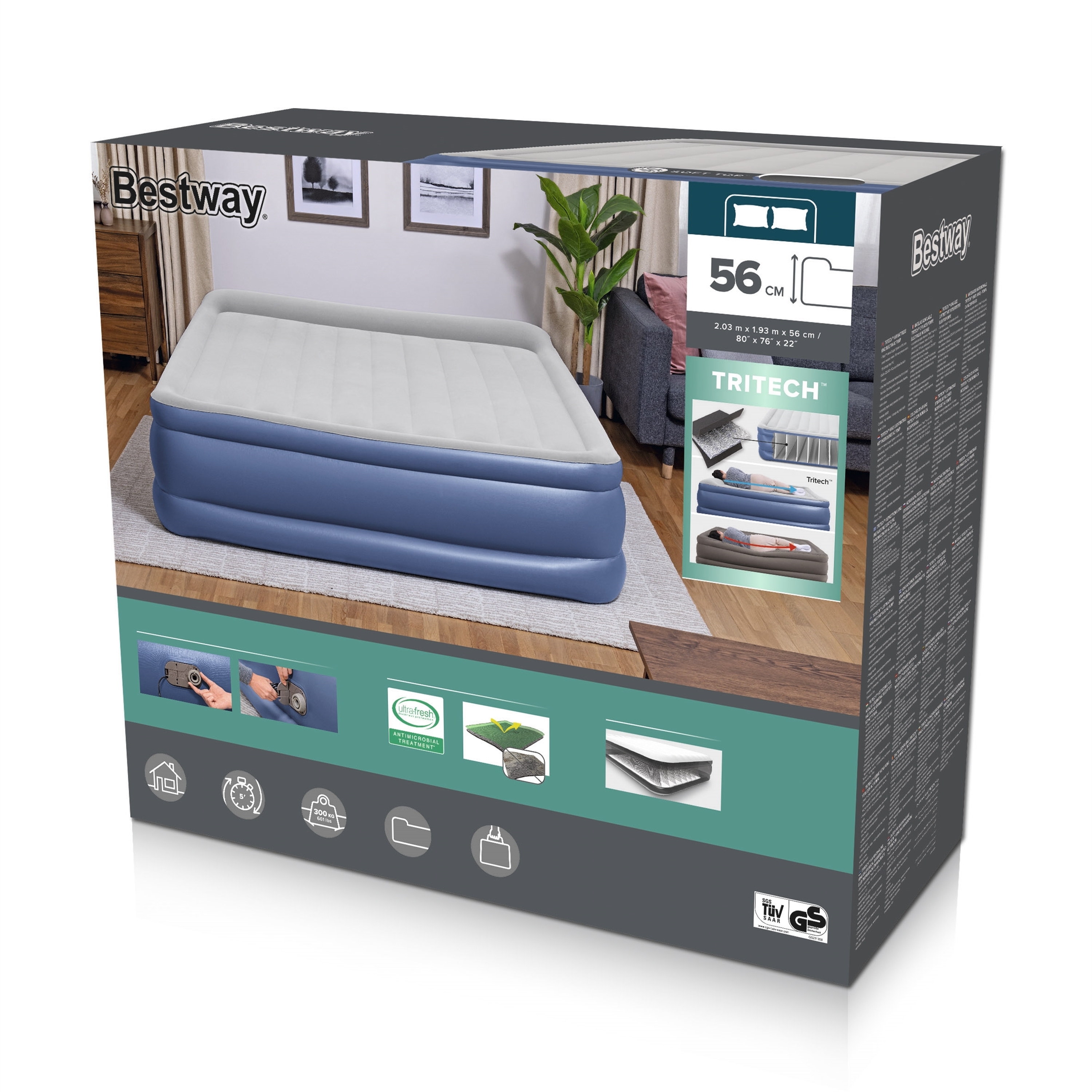 Матрас надувной Bestway Montana