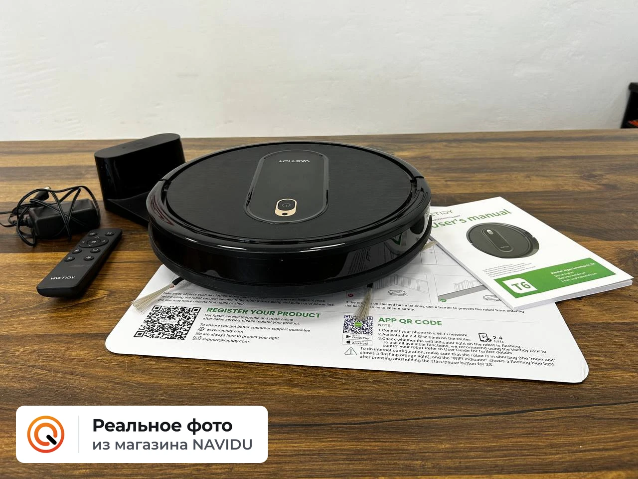 Робот-пылесос Vactidy Nimble T6